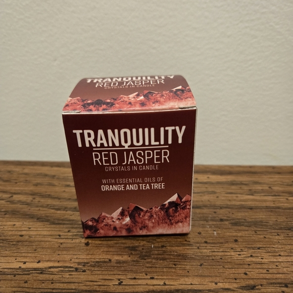 Other - Tranquility Red Jasper Candle